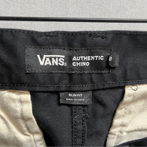 Vans Slim Fit Chino Casual Pants Sz 8 - Picture 5 of 11